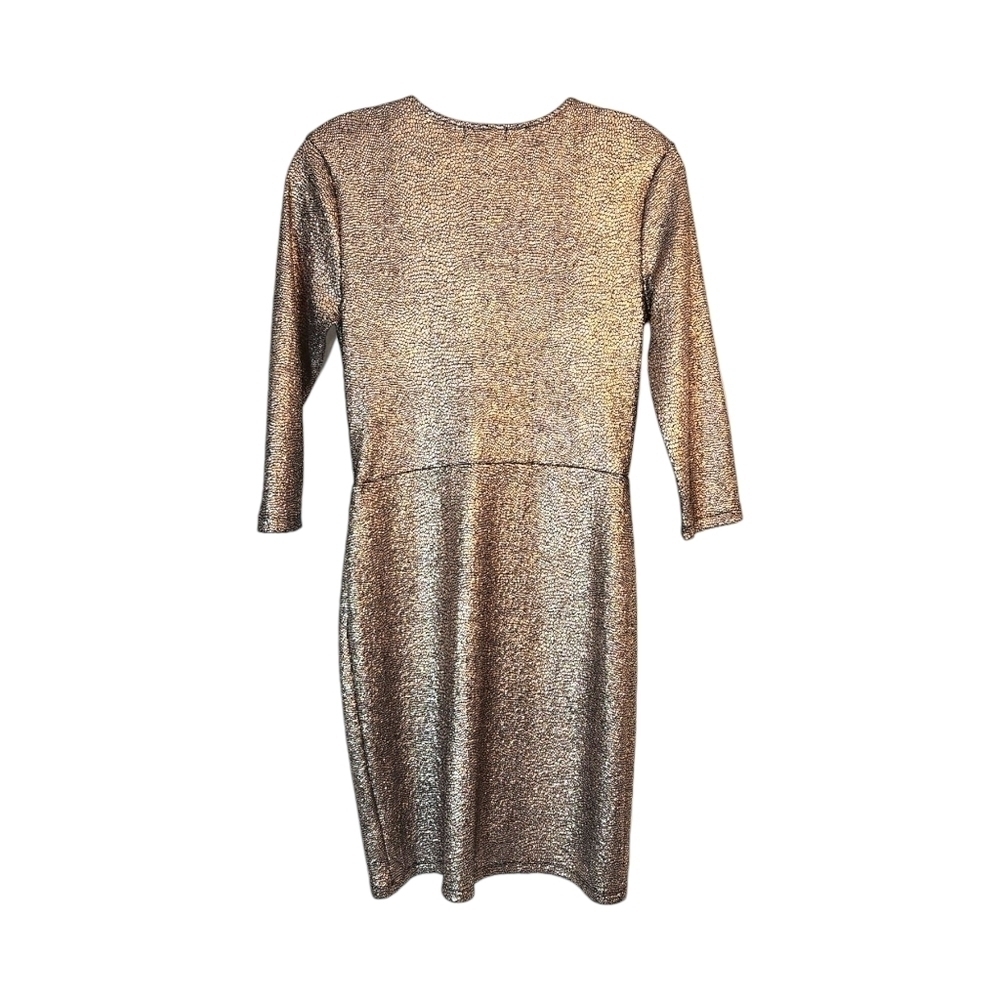 Leith Sparkly Gold Glam Cocktail Dress NWOT - Picture 6 of 9